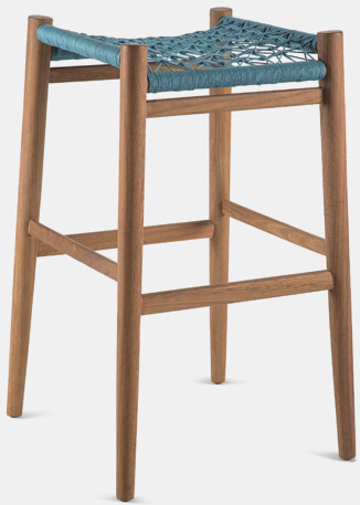 Nguni Backless Stool